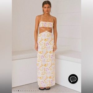 NWT PEPPERMAYO MAXI DRESS
